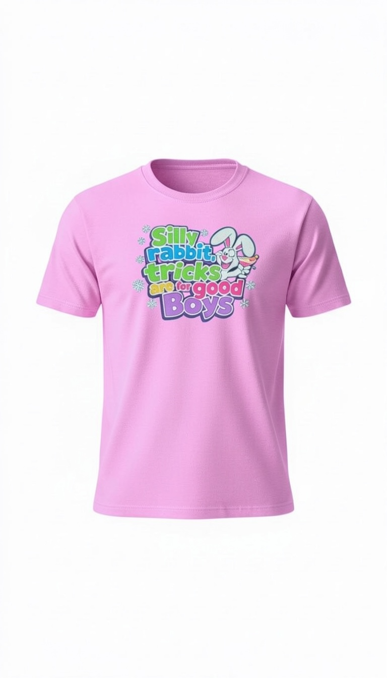 Silly Rabbit, Tricks Are For Good Boys T-shirt