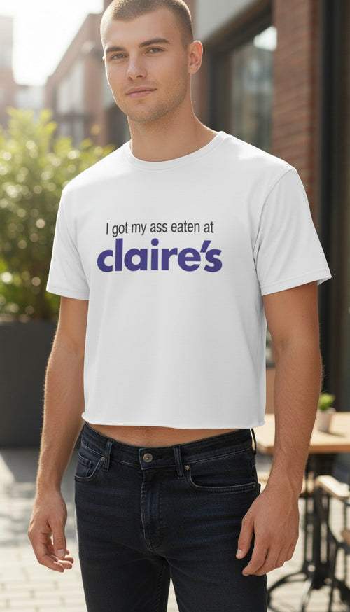 Claire's Ass Crop Top